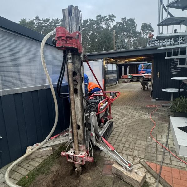 unsere kleinste Bohranlage