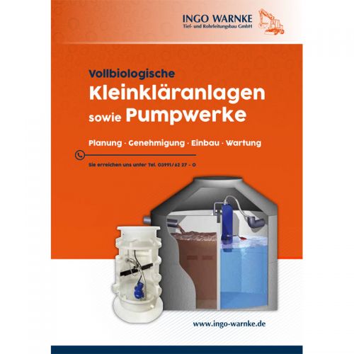 Download Broschüre "Kleinkläranlage & Pumpwerke"